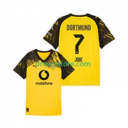 Borussia Dortmund Jobe Bellingham 7 Domácí Dres 2025-2026 Krátký rukáv Muže Fotbalové Dresy