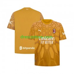 AC Milán Brankářské Domácí Dres 2026-2027 Krátký rukáv Muže Fotbalové Dresy