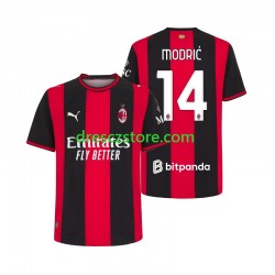 AC Milán Modrić Luka 14 Domácí Dres 2026-2027 Krátký rukáv Muže Fotbalové Dresy