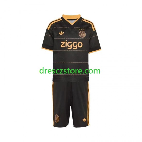 AFC Ajax Venkovní Dres 2026-2027 Krátký rukáv Děti Fotbalové Dresy