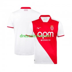 AS Monaco Domácí Dres 2026-2027 Krátký rukáv Muže Fotbalové Dresy