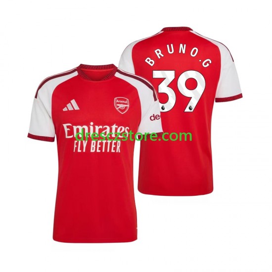 Arsenal Bruno Guimaraes 39 Domácí Dres 2026-2027 Krátký rukáv Muže Fotbalové Dresy