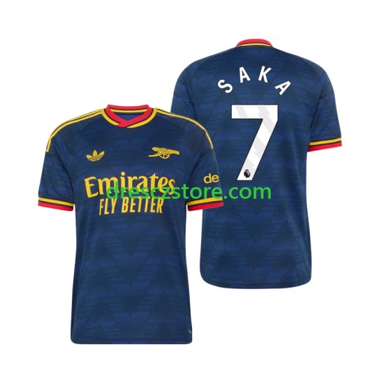 Arsenal Bukayo Saka 7 Venkovní Dres 2026-2027 Krátký rukáv Muže Fotbalové Dresy