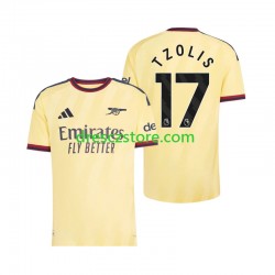 Arsenal Christos Tzolis 17 Alternativní Dres 2026-2027 Krátký rukáv Muže Fotbalové Dresy