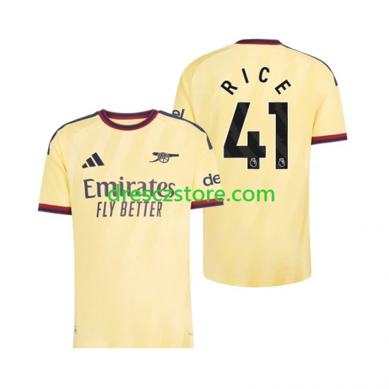 Arsenal Declan Rice 41 Alternativní Dres 2026-2027 Krátký rukáv Muže Fotbalové Dresy