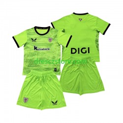 Athletic Bilbao Brankářské Venkovní Dres 2026-2027 Krátký rukáv Děti Fotbalové Dresy