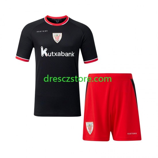 Athletic Bilbao Venkovní Dres 2026-2027 Krátký rukáv Děti Fotbalové Dresy