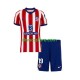 Atlético Madrid Julian Alvarez 19 Domácí Dres 2026-2027 Krátký rukáv Děti Fotbalové Dresy