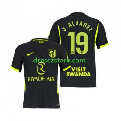 Atlético Madrid Julian Alvarez 19 Venkovní Dres 2026-2027 Krátký rukáv Muže Fotbalové Dresy