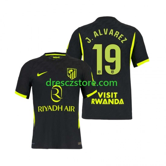 Atlético Madrid Julian Alvarez 19 Venkovní Dres 2026-2027 Krátký rukáv Muže Fotbalové Dresy