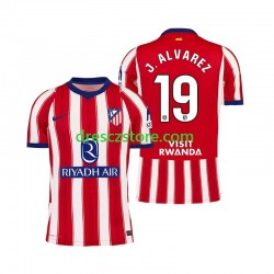 Atlético Madrid Julian Alvarez 19 Domácí Dres 2026-2027 Krátký rukáv Muže Fotbalové Dresy