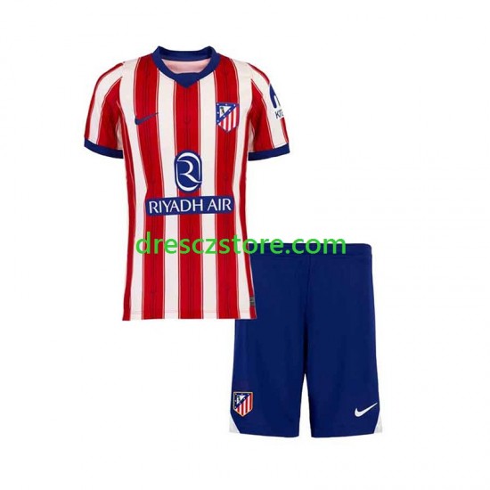 Atlético Madrid Domácí Dres 2026-2027 Krátký rukáv Děti Fotbalové Dresy