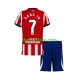 Atlético Madrid Lee Kang-in 7 Domácí Dres 2026-2027 Krátký rukáv Děti Fotbalové Dresy