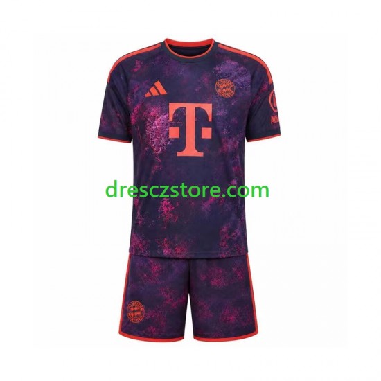 FC Bayern Mnichov Alternativní Dres 2026-2027 Krátký rukáv Děti Fotbalové Dresy