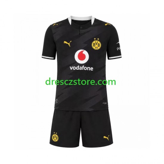 Borussia Dortmund Venkovní Dres 2026-2027 Krátký rukáv Děti Fotbalové Dresy