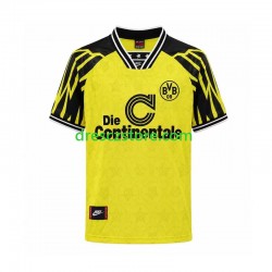 Borussia Dortmund Retro Domácí Dres 1994 Krátký rukáv Muže Fotbalové Dresy