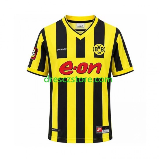 Borussia Dortmund 2000 Retro Domácí Dres Krátký rukáv Muže Fotbalové Dresy