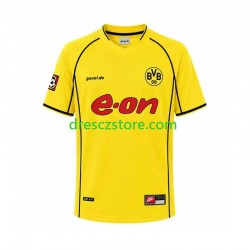 Borussia Dortmund Retro Domácí Dres 2002 Krátký rukáv Muže Fotbalové Dresy