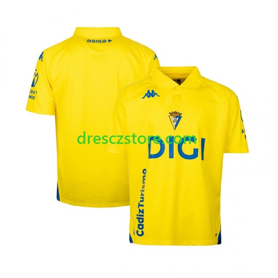 Cádiz CF Domácí Dres 2026-2027 Krátký rukáv Muže Fotbalové Dresy