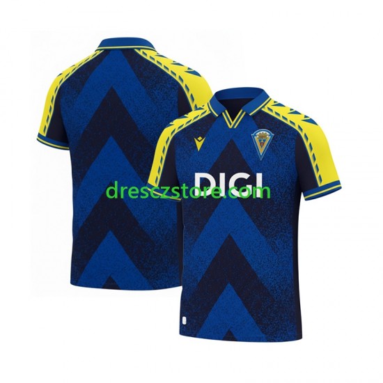 Cádiz CF Retro Domácí Dres 2025-2026 Krátký rukáv Muže Fotbalové Dresy