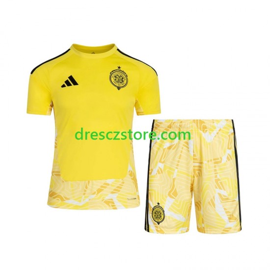 Celtic FC Brankářské Domácí Dres 2026-2027 Krátký rukáv Děti Fotbalové Dresy