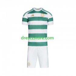 Celtic FC Domácí Dres 2026-2027 Krátký rukáv Děti Fotbalové Dresy