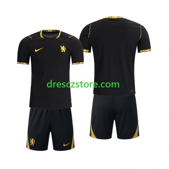 Chelsea Venkovní Dres 2026-2027 Krátký rukáv Děti Fotbalové Dresy