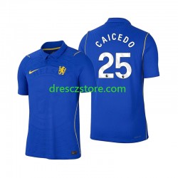 Chelsea Moises Caicedo 25 Domácí Dres 2026-2027 Krátký rukáv Muže Fotbalové Dresy