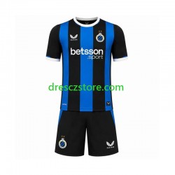 Club Brugge Domácí Dres 2026-2027 Krátký rukáv Děti Fotbalové Dresy