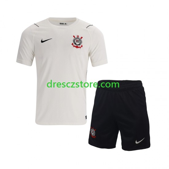 Corinthians Domácí Dres 2026-2027 Krátký rukáv Děti Fotbalové Dresy
