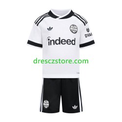 Eintracht Frankfurt Venkovní Dres 2026-2027 Krátký rukáv Děti Fotbalové Dresy