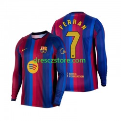 FC Barcelona Ferran Torres 7 Domácí Dres 2026-2027 Dlouhý rukáv Muže Fotbalové Dresy