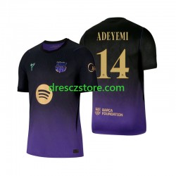 FC Barcelona Karim Adeyemi 14 Venkovní Dres 2026-2027 Krátký rukáv Muže Fotbalové Dresy
