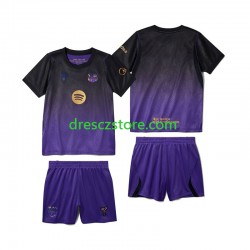 FC Barcelona Venkovní Dres 2026-2027 Krátký rukáv Děti Fotbalové Dresy