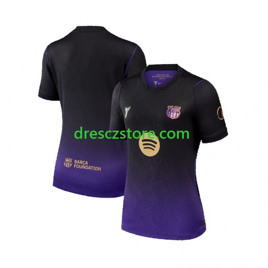 FC Barcelona Venkovní Dres 2026-2027 Krátký rukáv Ženy Fotbalové Dresy