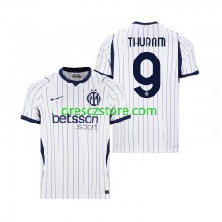 Inter Milán Marcus Thuram 9 Venkovní Dres 2026-2027 Krátký rukáv Muže Fotbalové Dresy
