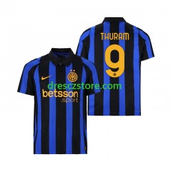 Inter Milán Marcus Thuram 9 Domácí Dres 2026-2027 Krátký rukáv Muže Fotbalové Dresy