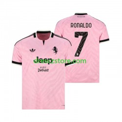 Juventus Cristiano Ronaldo 7 Venkovní Dres 2026-2027 Krátký rukáv Muže Fotbalové Dresy