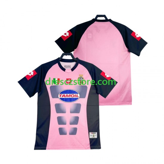 Juventus Brankářské Retro Venkovní Dres 2002-2003 Krátký rukáv Muže Fotbalové Dresy
