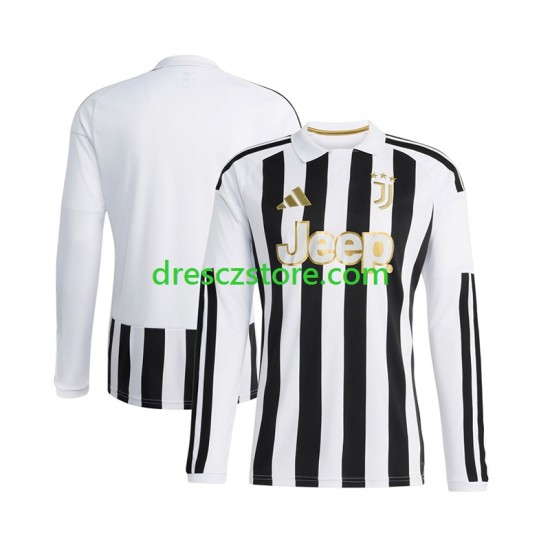 Juventus Domácí Dres 2026-2027 Dlouhý rukáv Muže Fotbalové Dresy