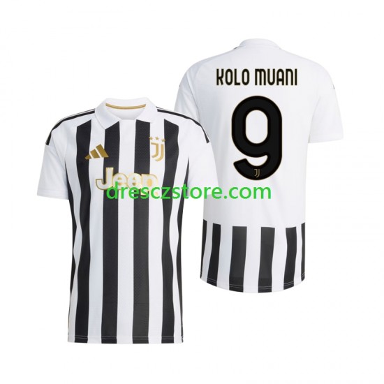 Juventus Randal Kolo Muani 9 Domácí Dres 2026-2027 Krátký rukáv Muže Fotbalové Dresy