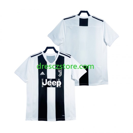 Juventus 2018 2019 Retro Domácí Dres Krátký rukáv Muže Fotbalové Dresy