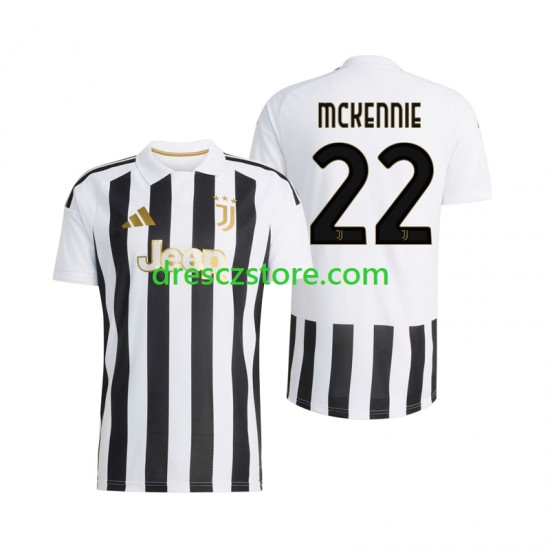 Juventus Weston McKennie 22 Domácí Dres 2026-2027 Krátký rukáv Muže Fotbalové Dresy