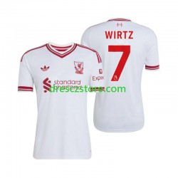 Liverpool Florian Wirtz 7 Venkovní Dres 2026-2027 Krátký rukáv Muže Fotbalové Dresy