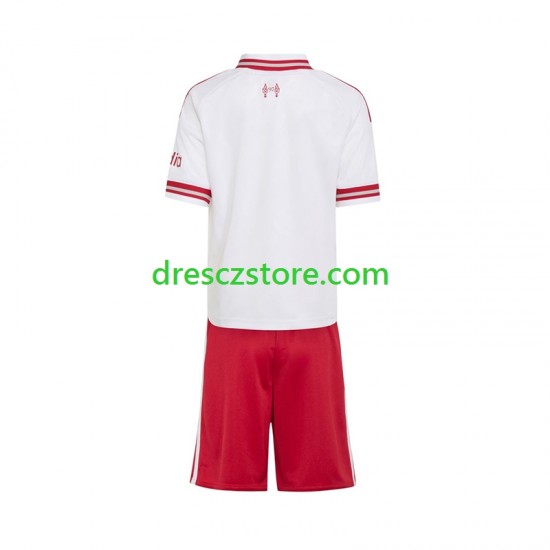 Liverpool Venkovní Dres 2026-2027 Krátký rukáv Děti Fotbalové Dresy