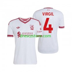 Liverpool Virgil van Dijk 4 Venkovní Dres 2026-2027 Krátký rukáv Muže Fotbalové Dresy