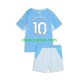 Manchester City Rayan Cherki 10 Domácí Dres 2026-2027 Krátký rukáv Děti Fotbalové Dresy