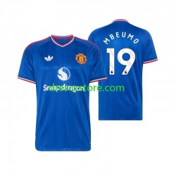Manchester United Bryan Mbeumo 19 Venkovní Dres 2026-2027 Krátký rukáv Muže Fotbalové Dresy