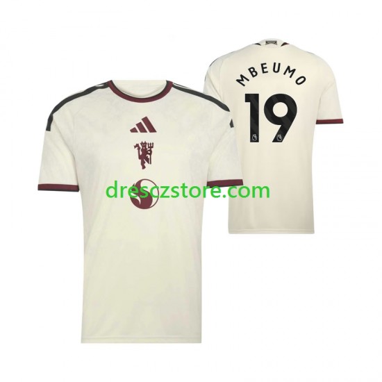 Manchester United Bryan Mbeumo 19 Alternativní Dres 2026-2027 Krátký rukáv Muže Fotbalové Dresy