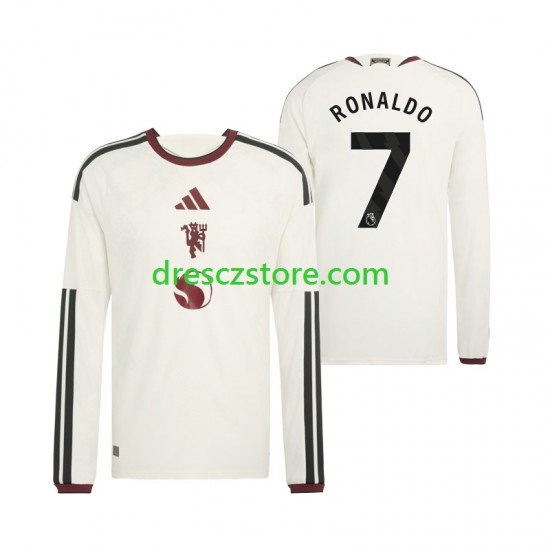 Manchester United Cristiano Ronaldo 7 Alternativní Dres 2026-2027 Dlouhý rukáv Muže Fotbalové Dresy